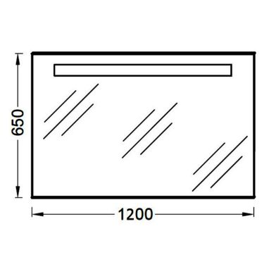 JACOB DELAFON Зеркало с подсветкой Parallel (EB1418-NF)
